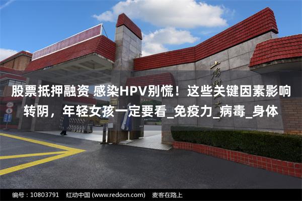 股票抵押融资 感染HPV别慌！这些关键因素影响转阴，年轻女孩一定要看_免疫力_病毒_身体